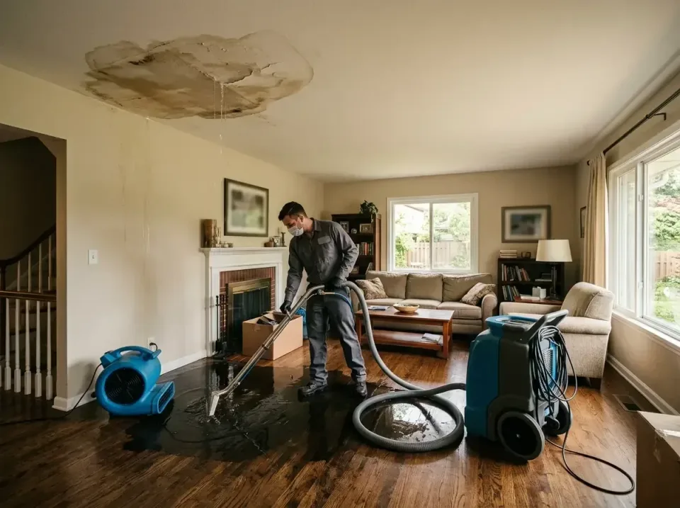 attic-pipe-burst-ceiling-drip-008 — frequently asked questions, Water Damage Restoration & Carpet Care in Kenilworth, PA